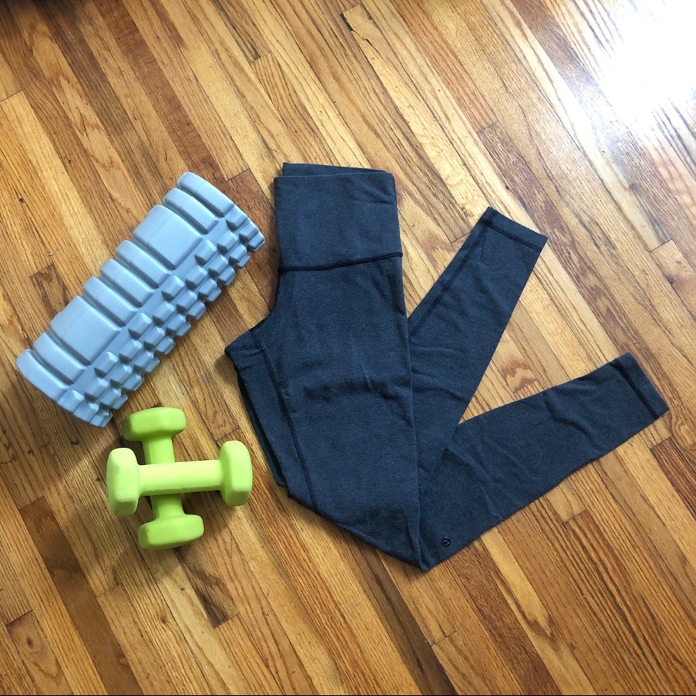 LULULEMON | Charcoal Gray High Waisted Leggings